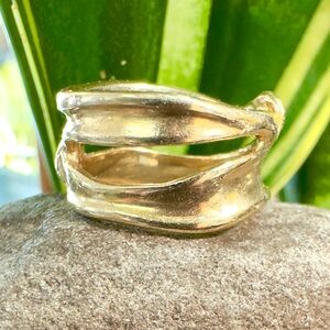 14k Designer Freeform Ring